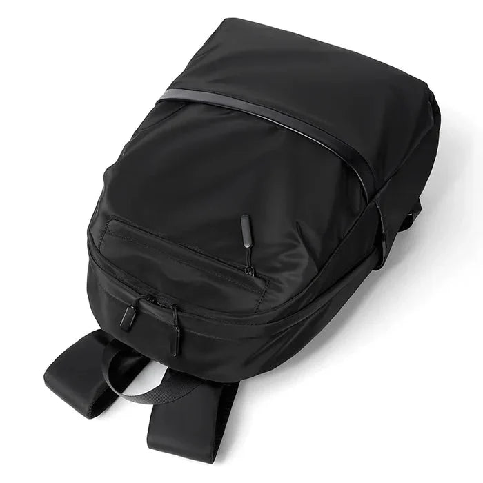Bellmere TL085 executive backpack in black, fits 15-inch laptops and features a sleek, waterproof design ideal for professionals on the go.