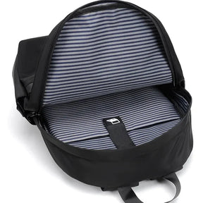 Bellmere TL085 executive backpack in black, fits 15-inch laptops and features a sleek, waterproof design ideal for professionals on the go.