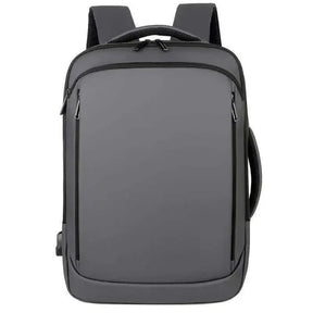 Bellmere TL086 executive backpack with USB port, fits 15" laptops, waterproof design, ideal for commuting and business travel.