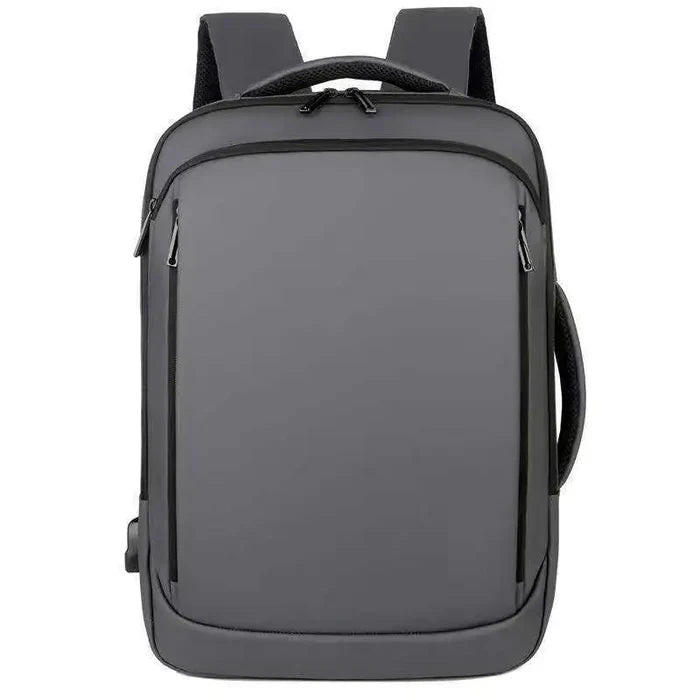 Bellmere TL086 executive backpack with USB port, fits 15" laptops, waterproof design, ideal for commuting and business travel.