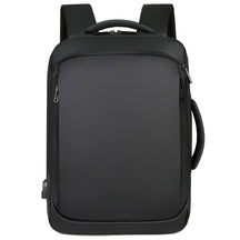 Bellmere TL086 executive backpack with USB port, fits 15" laptops, waterproof design, ideal for commuting and business travel.
