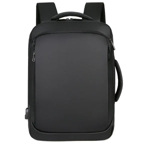 Bellmere TL086 executive backpack with USB port, fits 15" laptops, waterproof design, ideal for commuting and business travel.