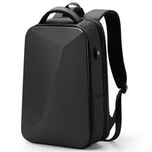 Bellmere TL087 executive backpack, expandable, waterproof, with USB port, fits 14" laptops—sleek and functional for everyday business use.