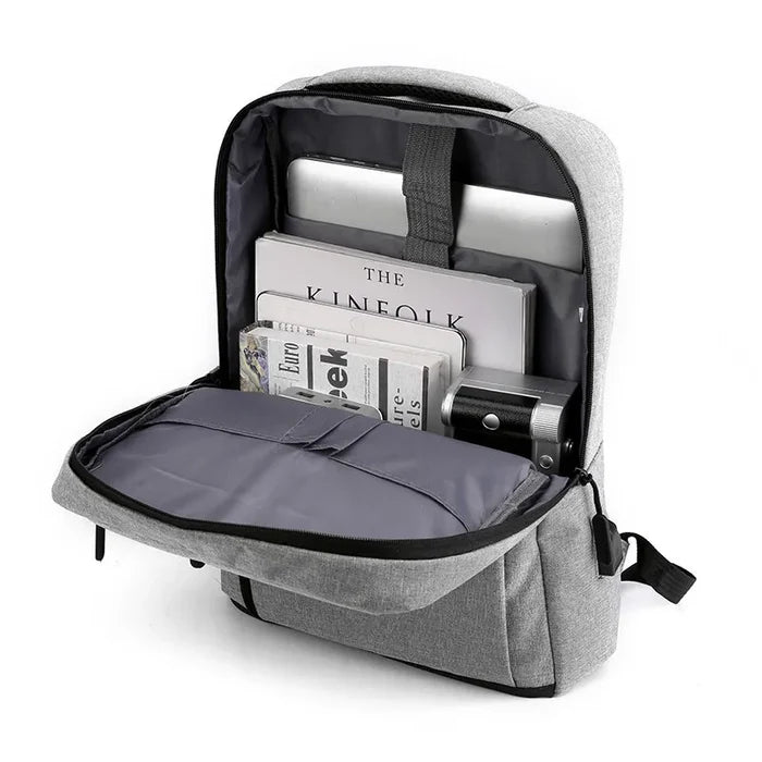 Bellmere TL088 executive backpack with USB port, designed for 15" laptops, combining style and functionality for work and travel.