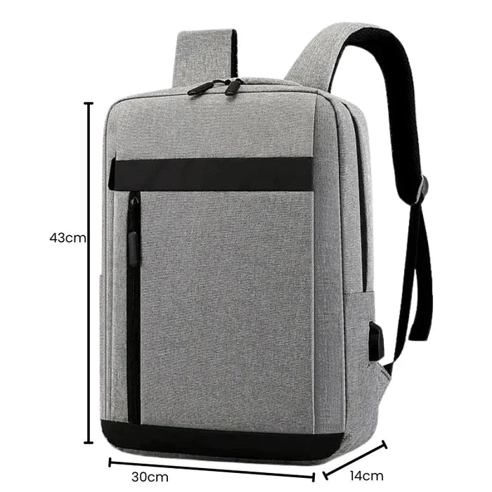 Bellmere TL088 executive backpack with USB port, designed for 15" laptops, combining style and functionality for work and travel.