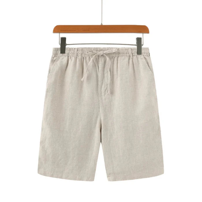 Bellmere TL016 Linen Shorts, designed for comfort and breathability in summer heat. Ideal for casual wear.