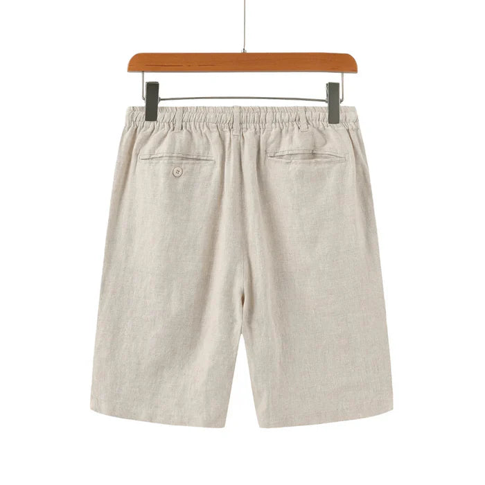 Bellmere TL016 Linen Shorts, designed for comfort and breathability in summer heat. Ideal for casual wear.