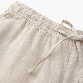 Bellmere TL016 Linen Shorts, designed for comfort and breathability in summer heat. Ideal for casual wear.