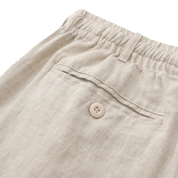 Bellmere TL016 Linen Shorts, designed for comfort and breathability in summer heat. Ideal for casual wear.