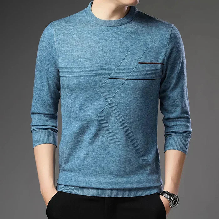 Bellmere TL186 Men's Cotton Sweater, offering a soft and stylish fit for comfortable casual or layered outfits.