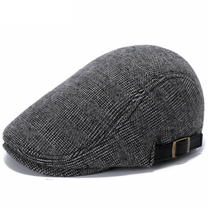 Bellmere TL033 Men's Italian Cotton Beret, offering a classic, breathable design for a refined, stylish look.