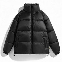 TL128 thermal puffer jacket with insulated padding, offering warmth, comfort, and a stylish look for winter and cold climates.