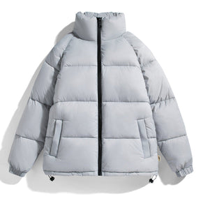 TL128 thermal puffer jacket with insulated padding, offering warmth, comfort, and a stylish look for winter and cold climates.