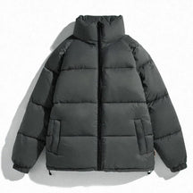 TL128 thermal puffer jacket with insulated padding, offering warmth, comfort, and a stylish look for winter and cold climates.